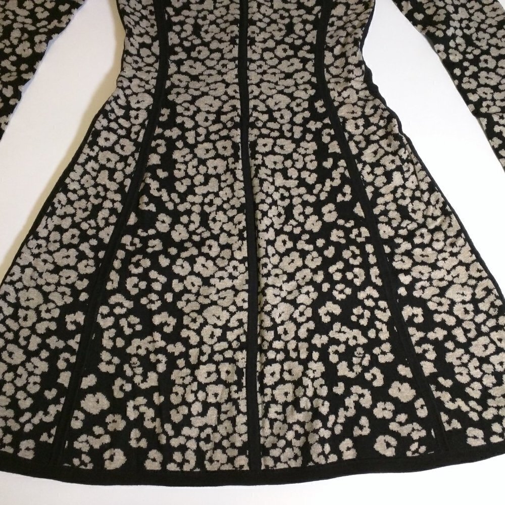 Victoria Secret XS Sweater Dress Leopard Print View 5
